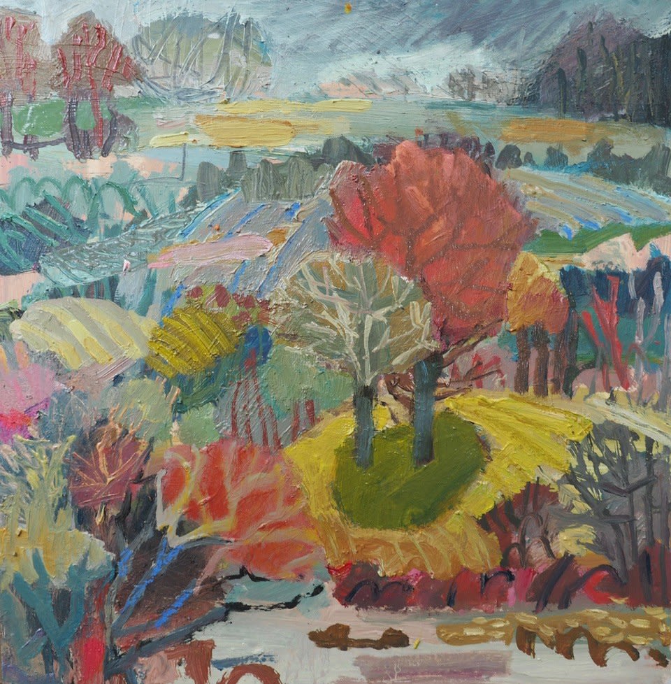 Karen Camkin, Rain Across the Valley
