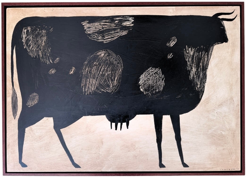 Tabby Booth, Cow