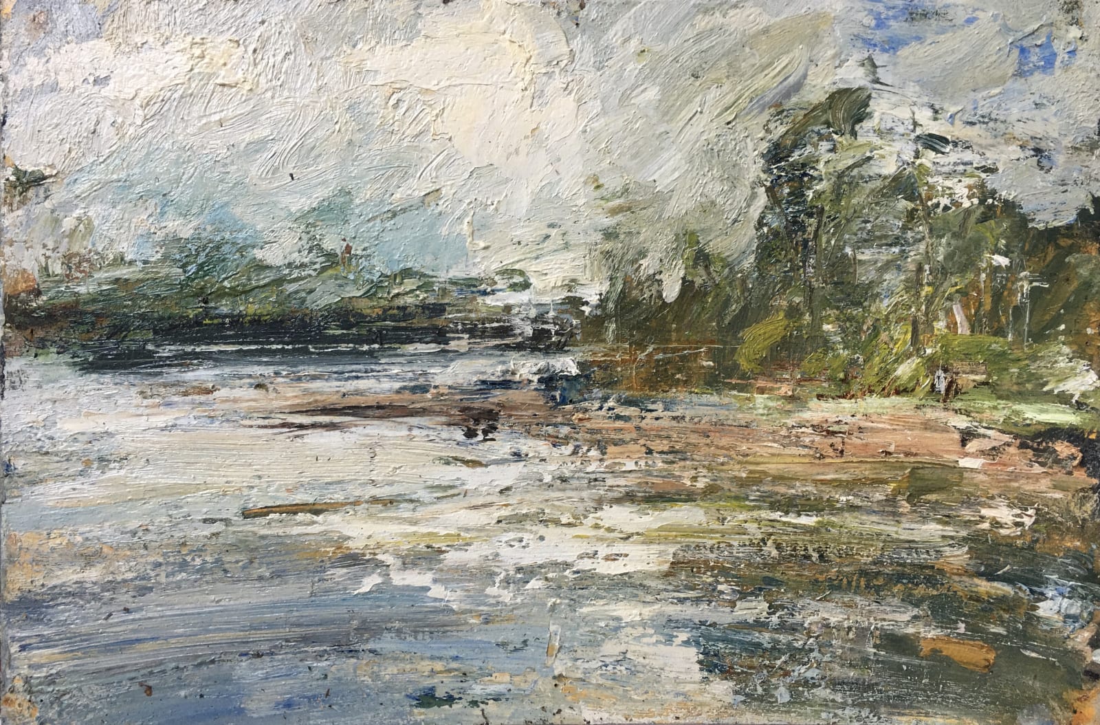 Judy Buxton, Creek Reflections III