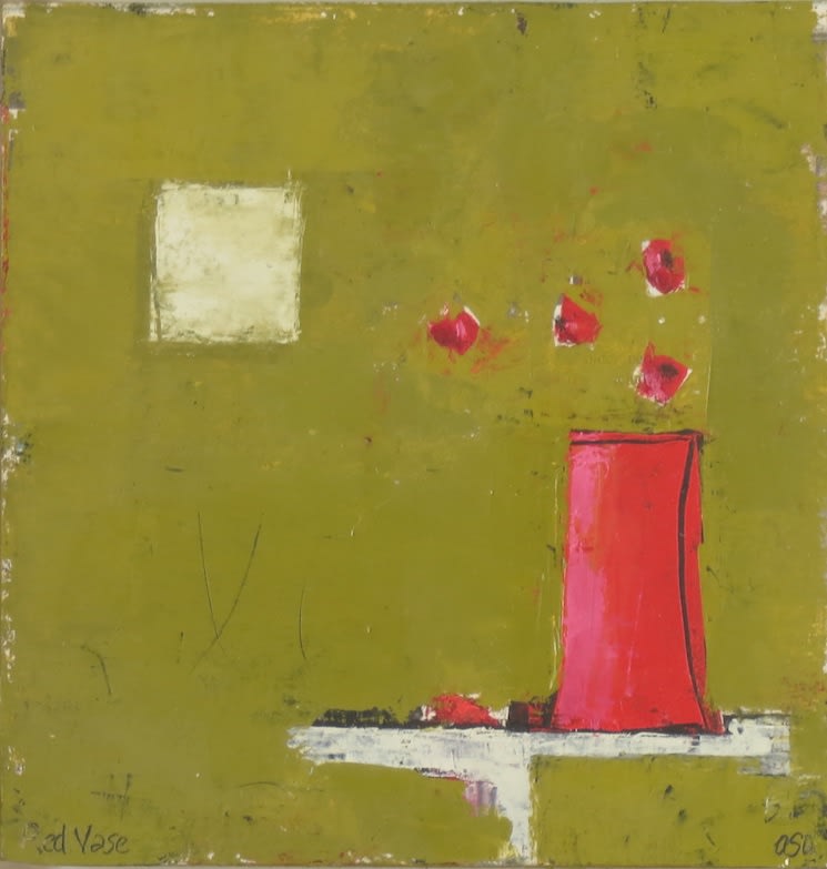 Ann Armitage, Red Vase
