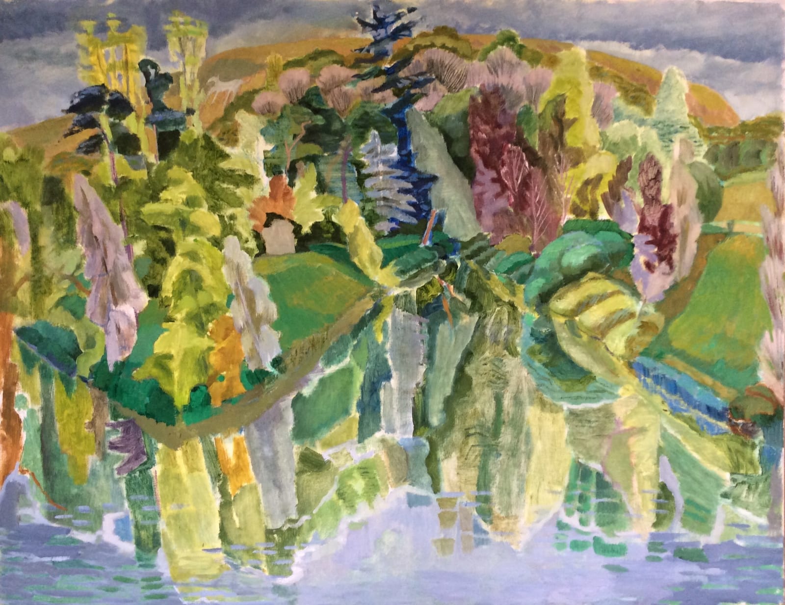 Stella Agnew, Lake in the Park