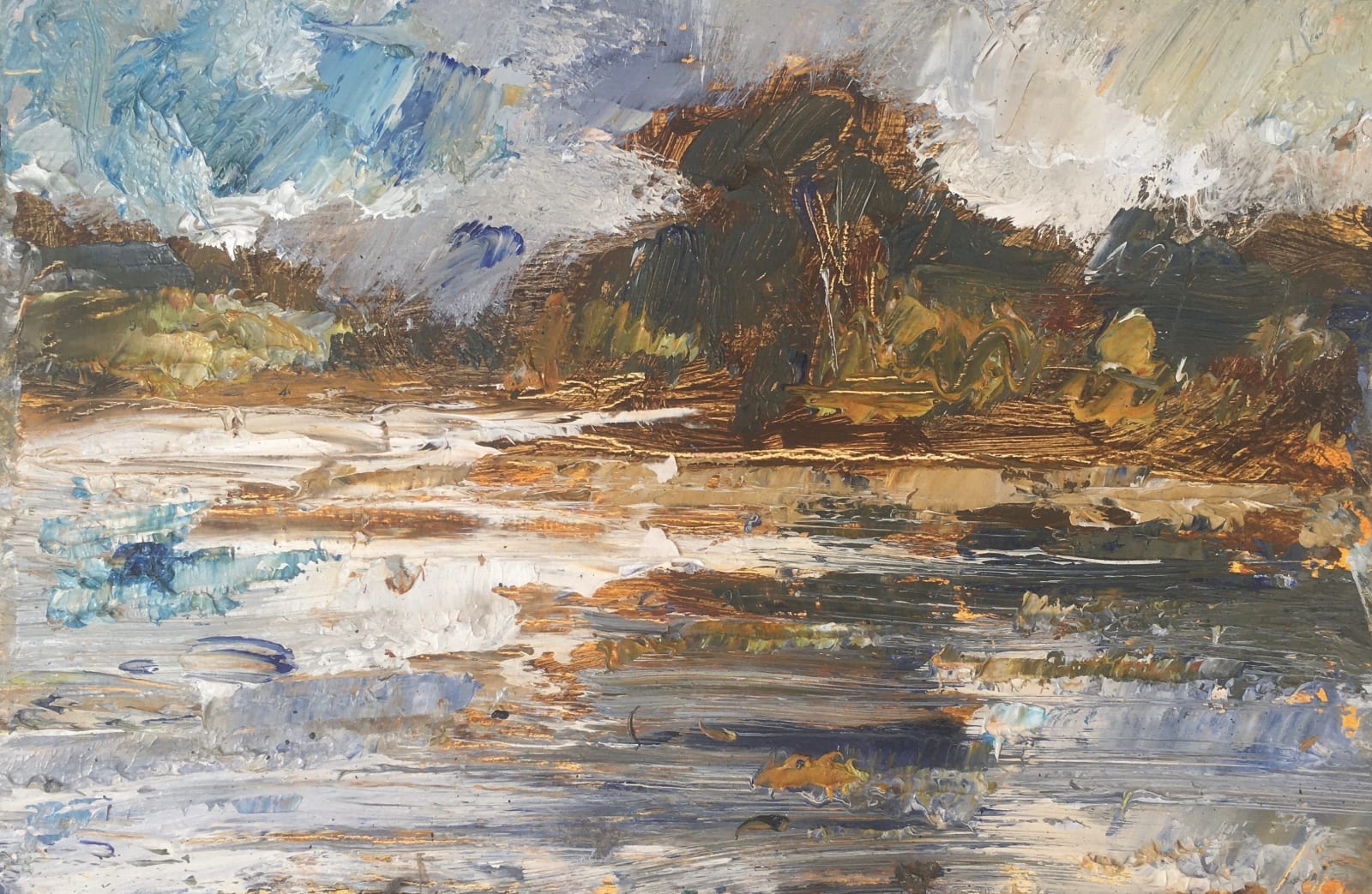Judy Buxton, Reflected Creekbanks II