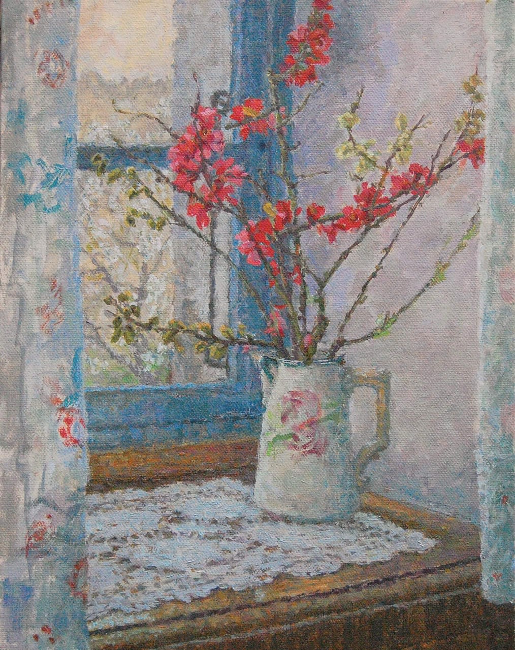 Clova Stuart Hamilton, Japonica and Bedroom Window