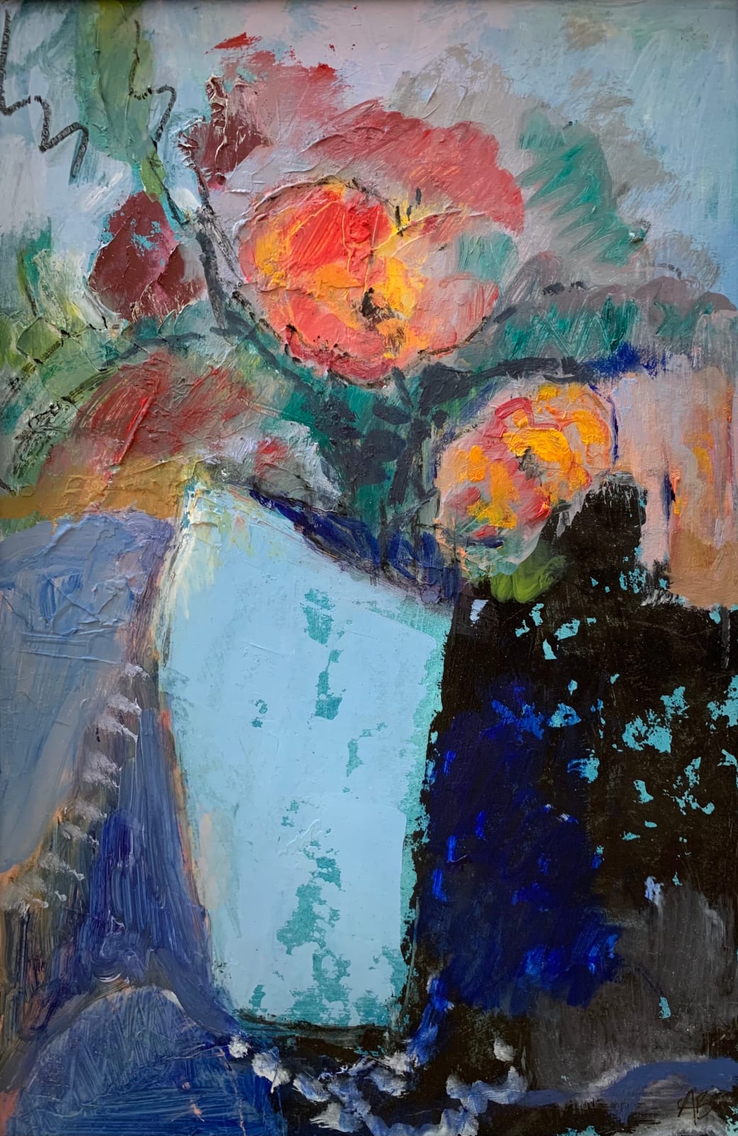 Anna Bagnall, Blue Vase