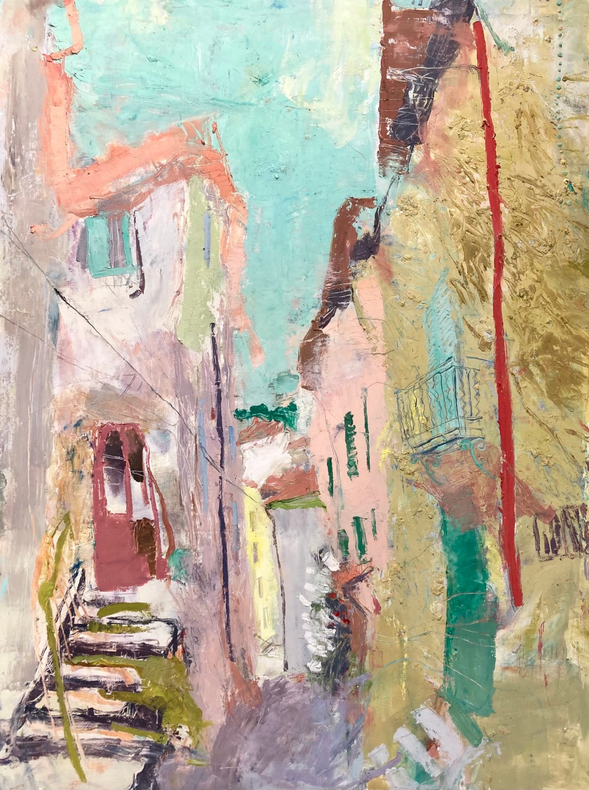 Julia Maleeva, The Blond Girl from the Upper Floor