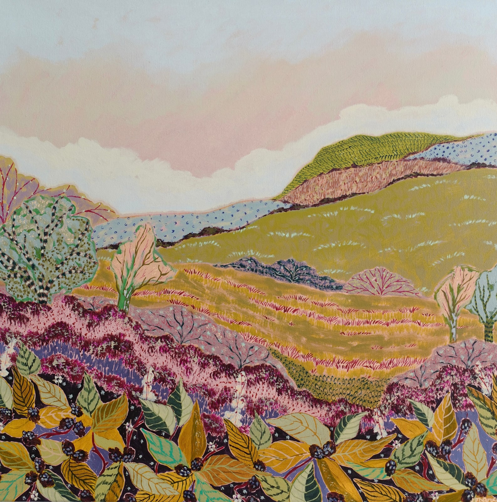 Jo Rance, Blackberries in Salt Air
