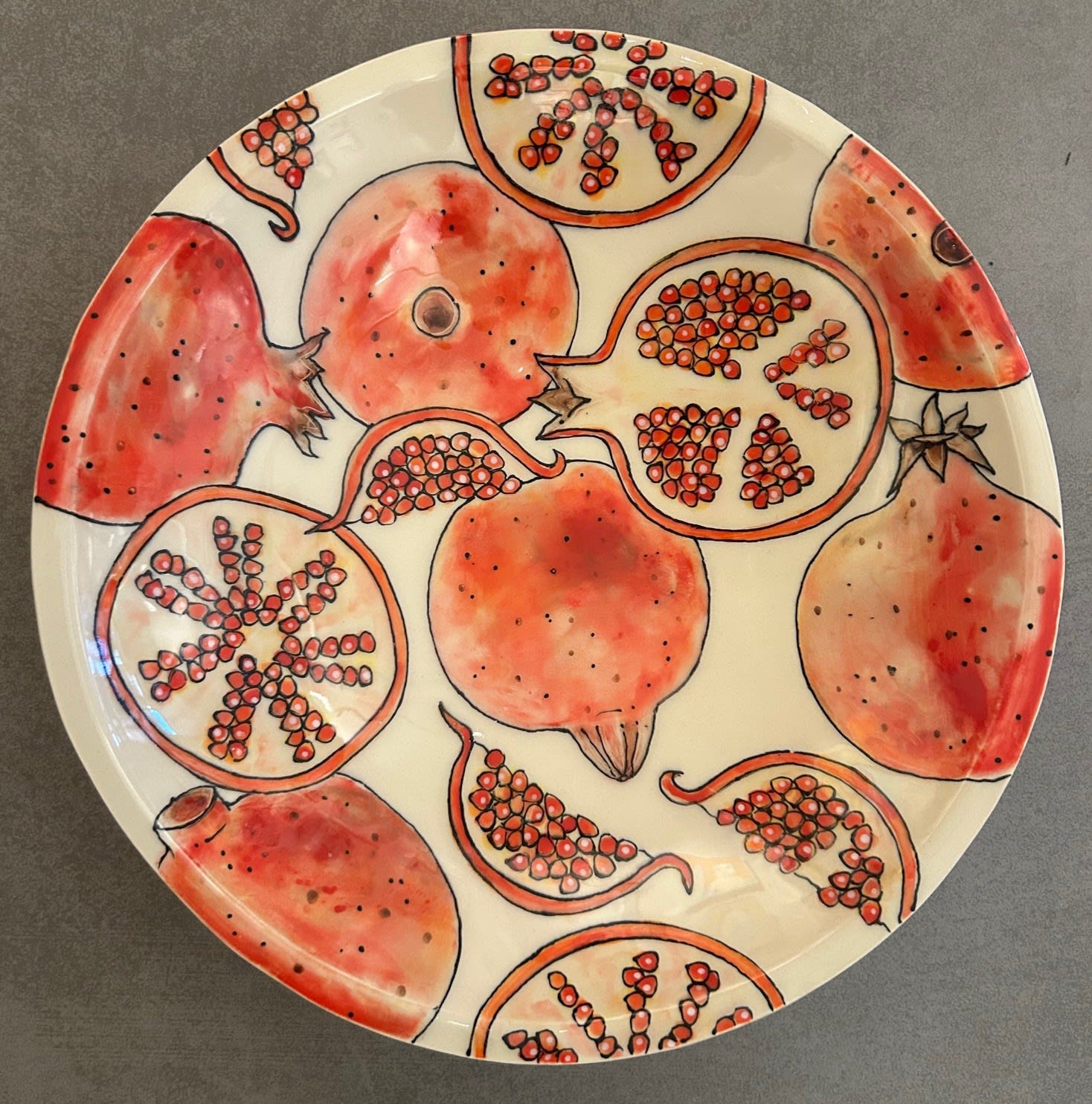 Kerry Edwards, Pomegranate Bowl - Small