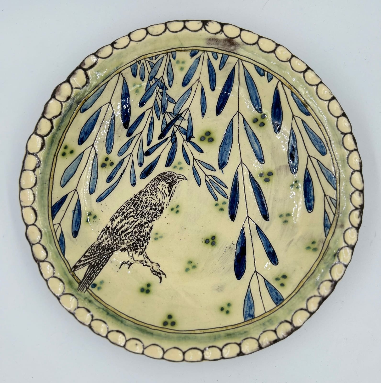 Adrift Pottery, Peregrine Falcon Bowl Eastwood Fine Art