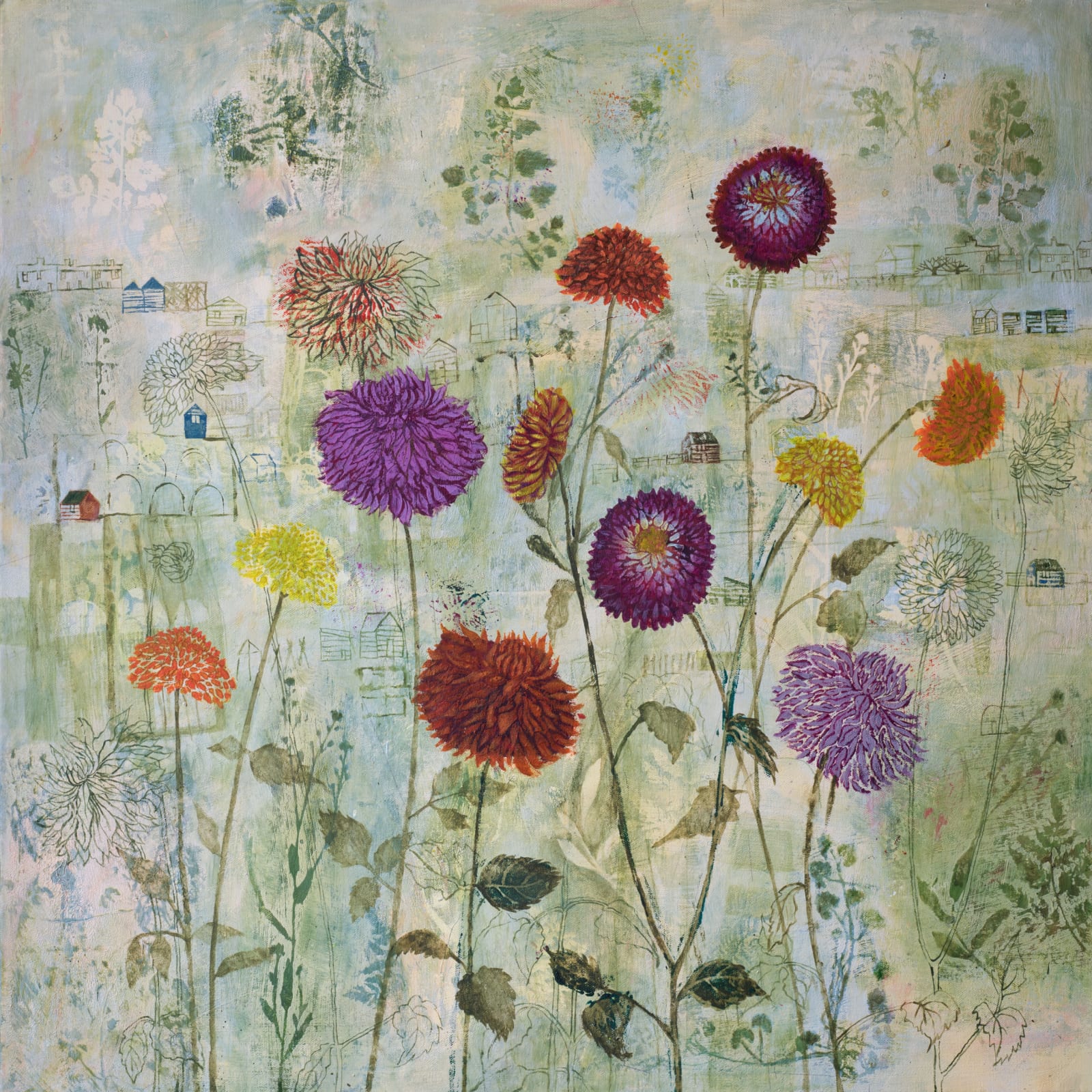 Dawn Stacey, Dancing Dahlias