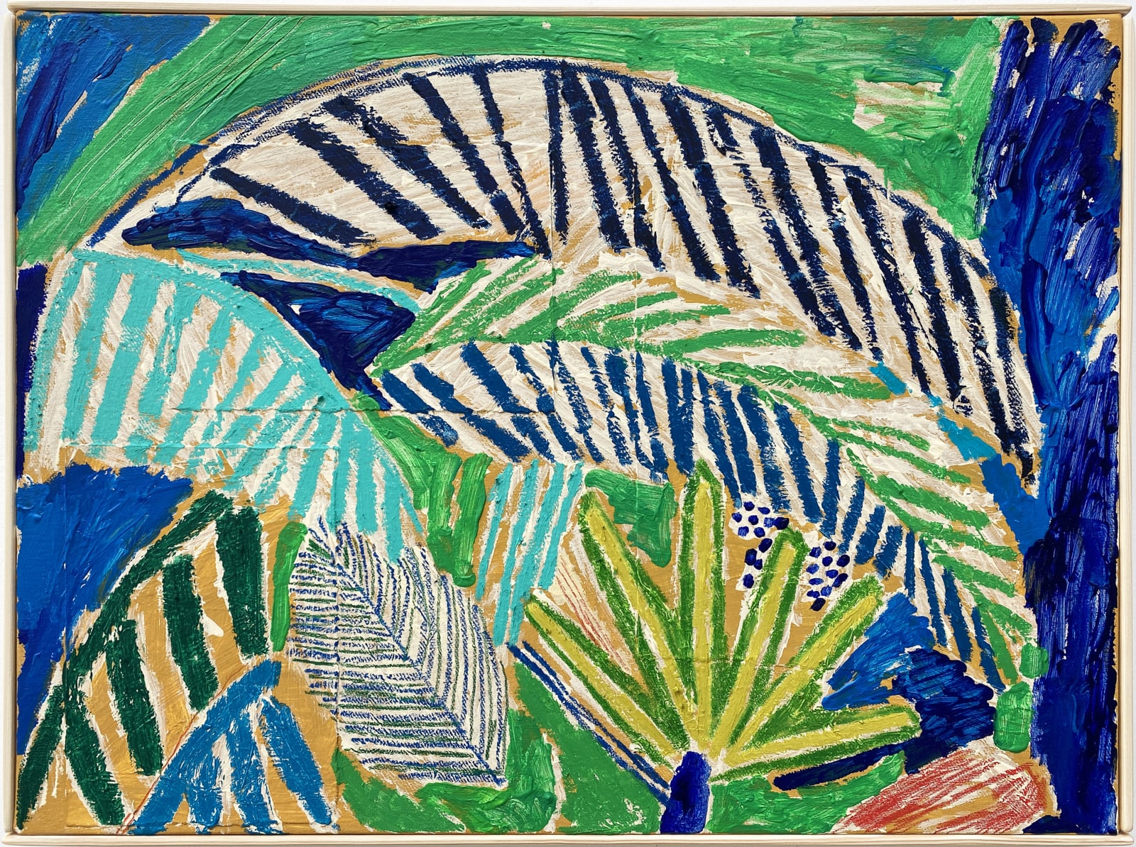 Rosa Roberts, Leaves Wide Ochre