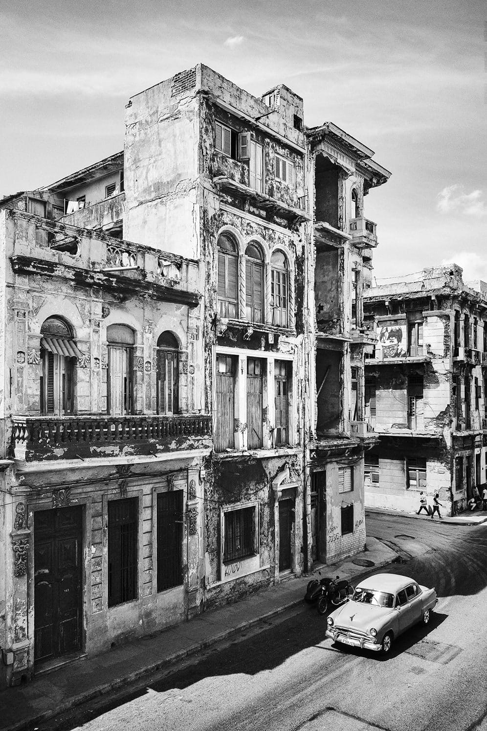 Catherine Adams, THE ACUTE CHARM OF RUIN & DEVELOPMENT, #5 (SAN LAZARO), HAVANA, CUBA, 2017