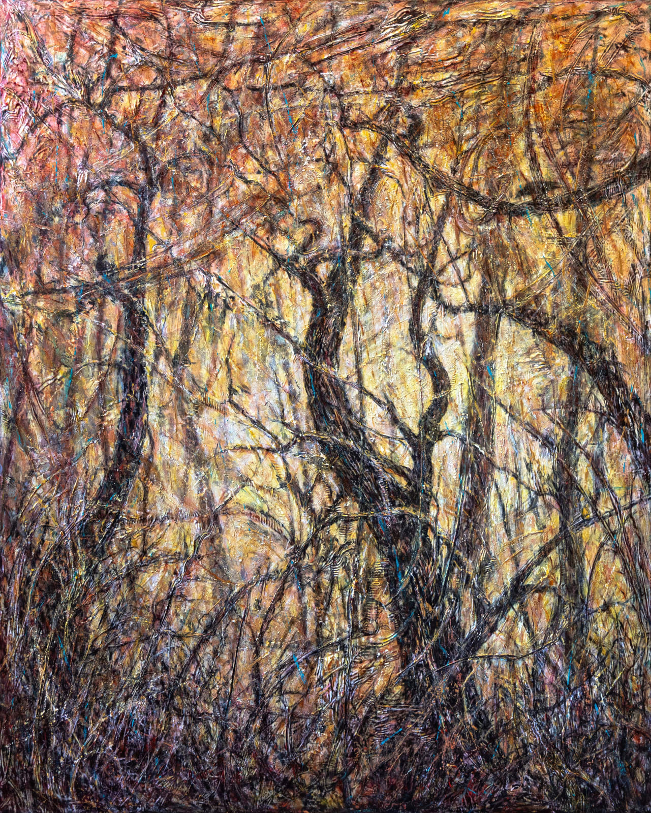 Caroline Farris, On a Withered Branch