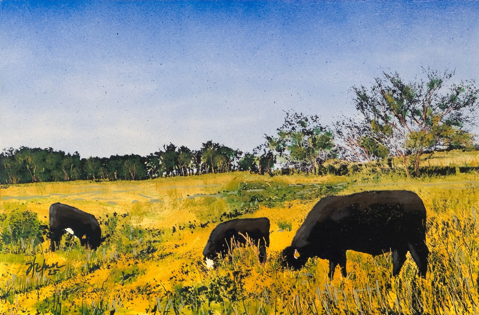 Larry Hefner, Three Amigos in Spring