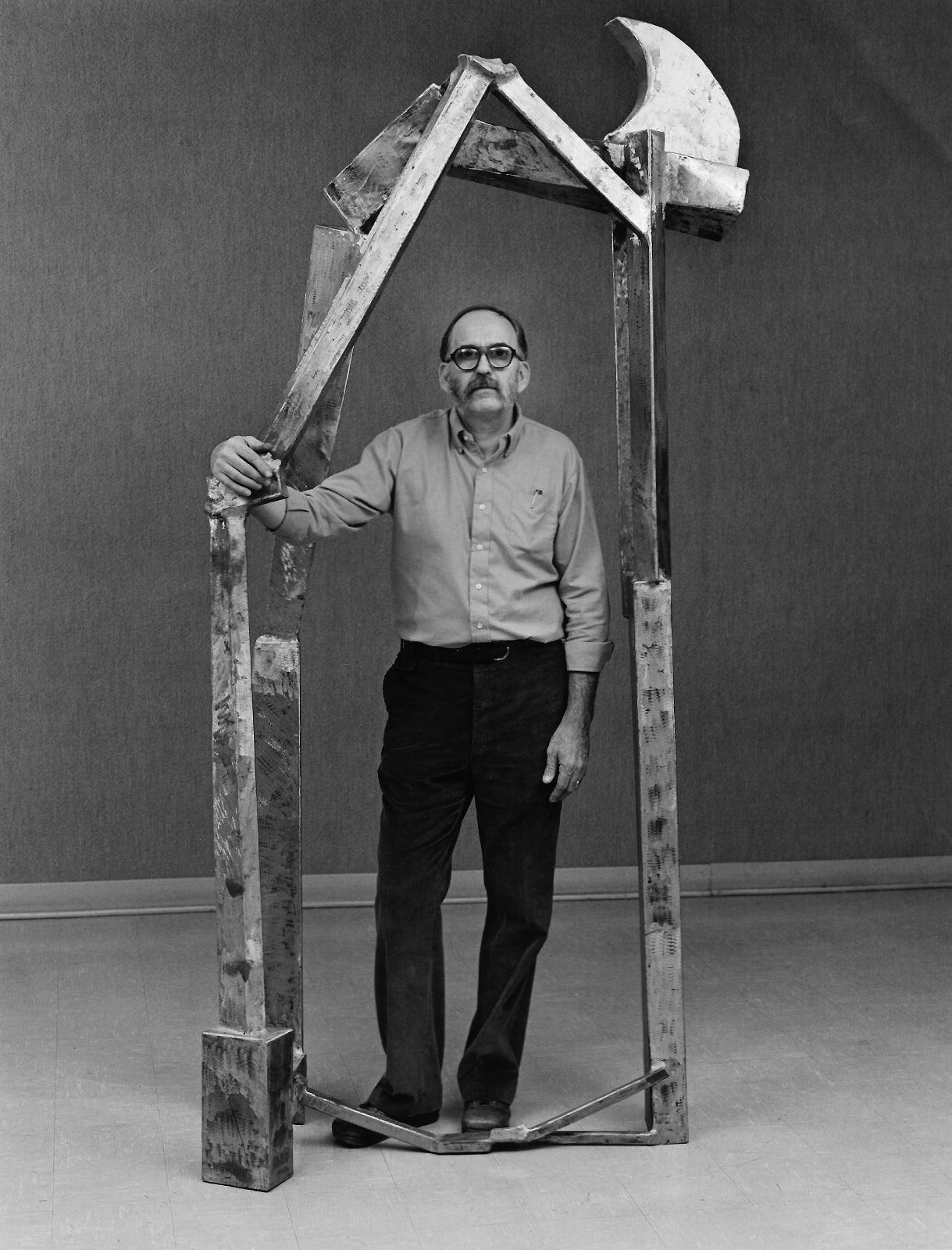 Artist with Bird Icon, 1983