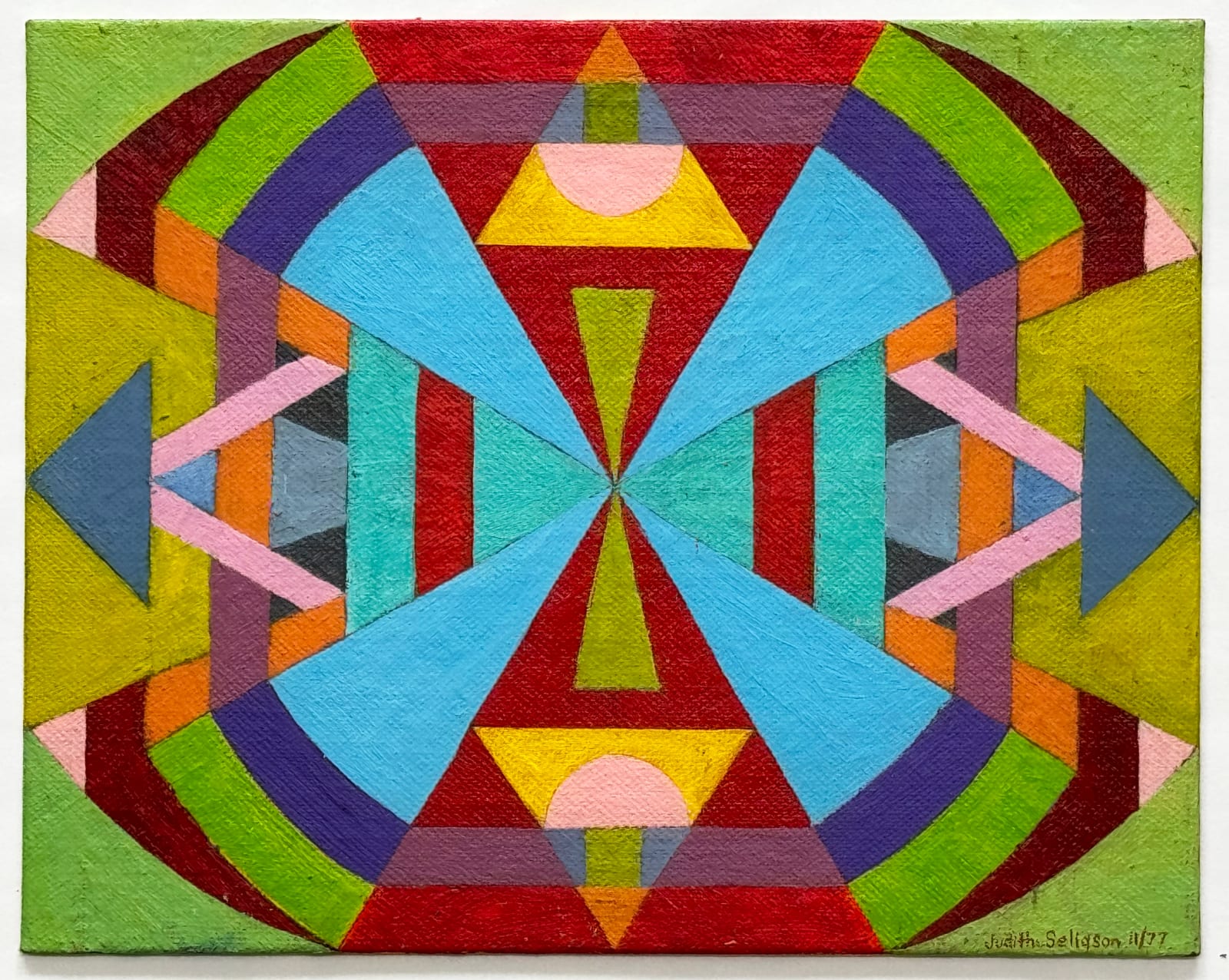 Judith Seligson, Mandala-1, 1977