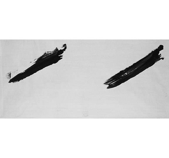 Judit Reigl, Déroulement - Encre de Chine, 2010
