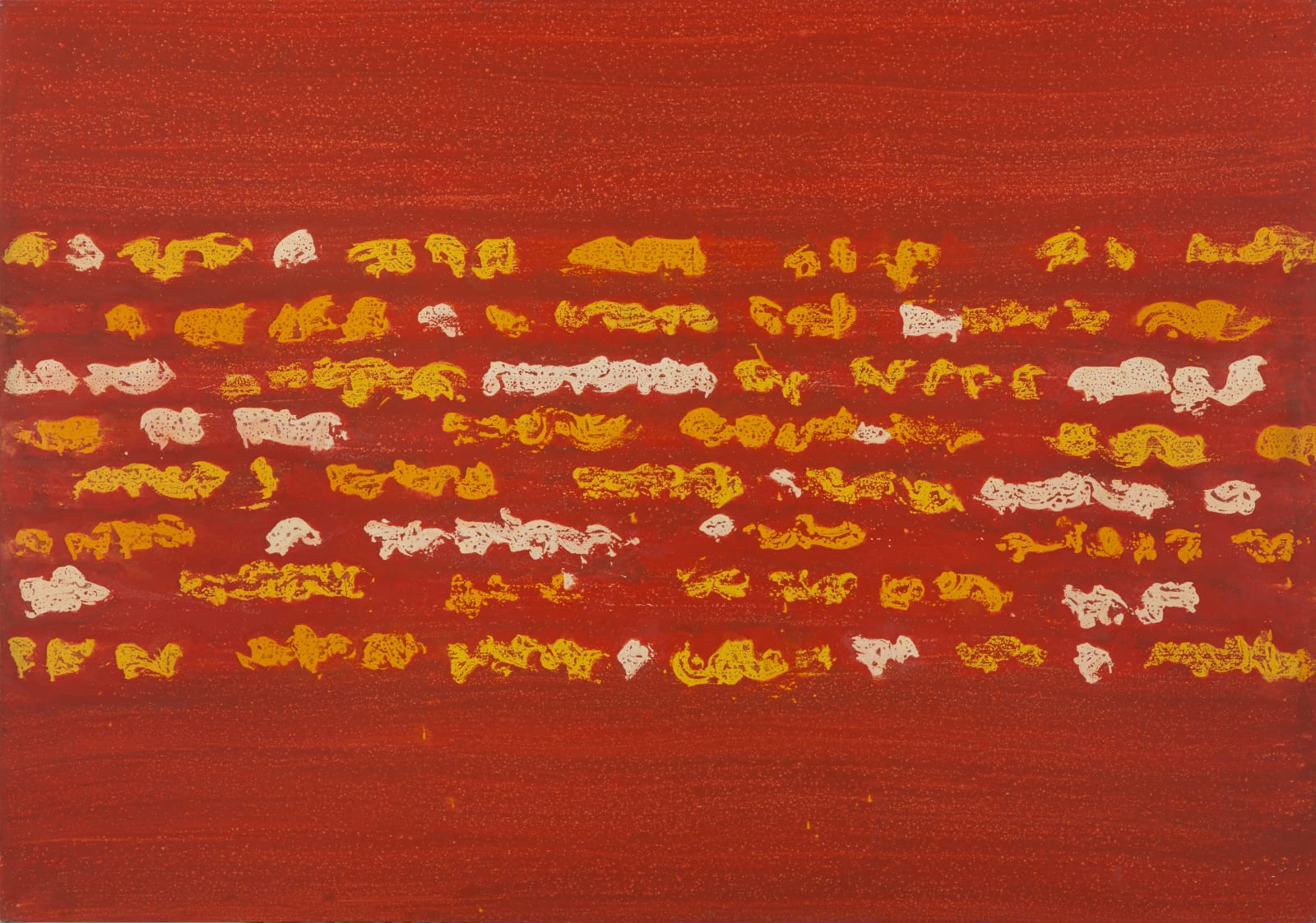 Judit Reigl, L'Art de la fugue, 1981