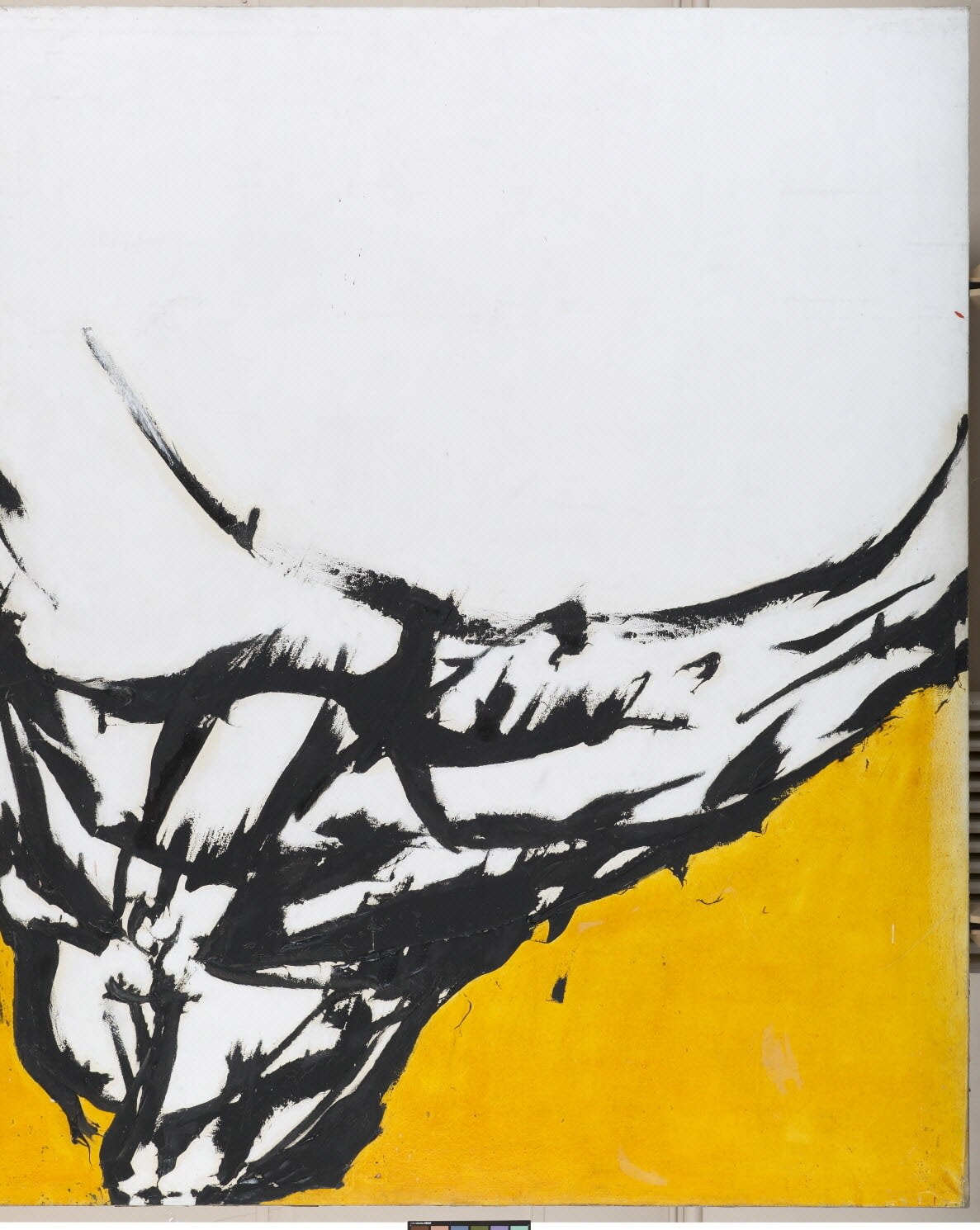 Image récupérée dans article - SUSSET Valérie, “Décrypt’ art : «Emergence» de Judit Reigl (1970)”, republicain-lorrain.fr, site, Woippy, 05/02/21