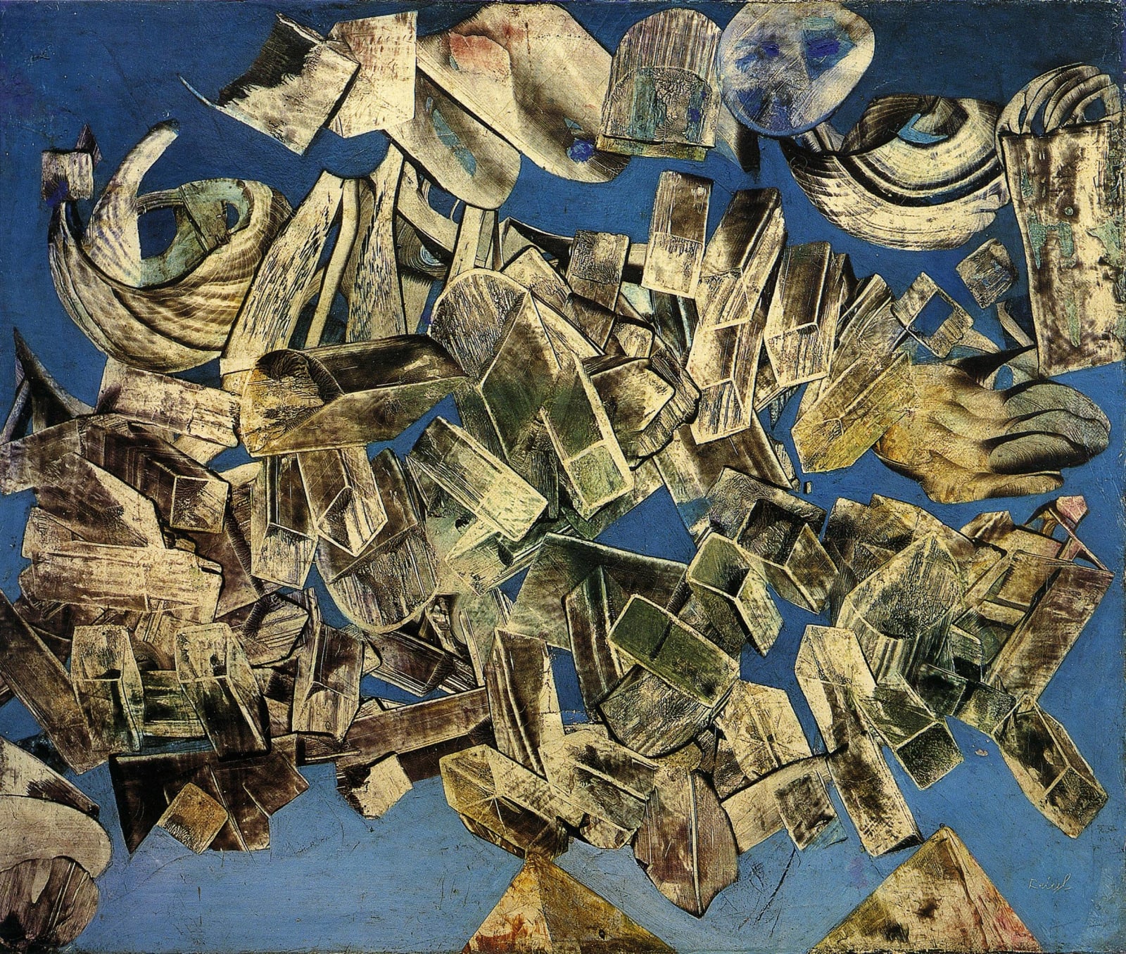 Judit Reigl, Interrogation d'un objet, 1952