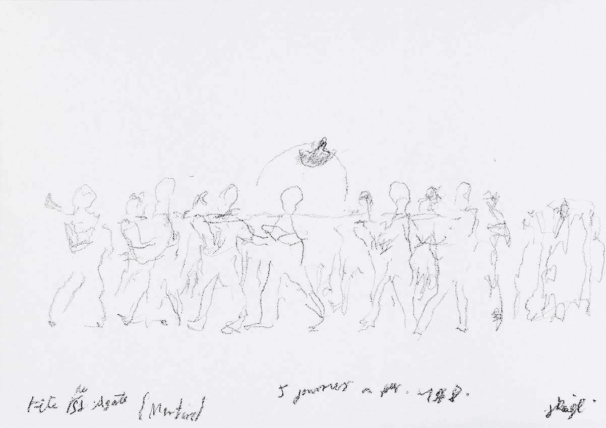 Judit Reigl, Sant'Agata, 2018