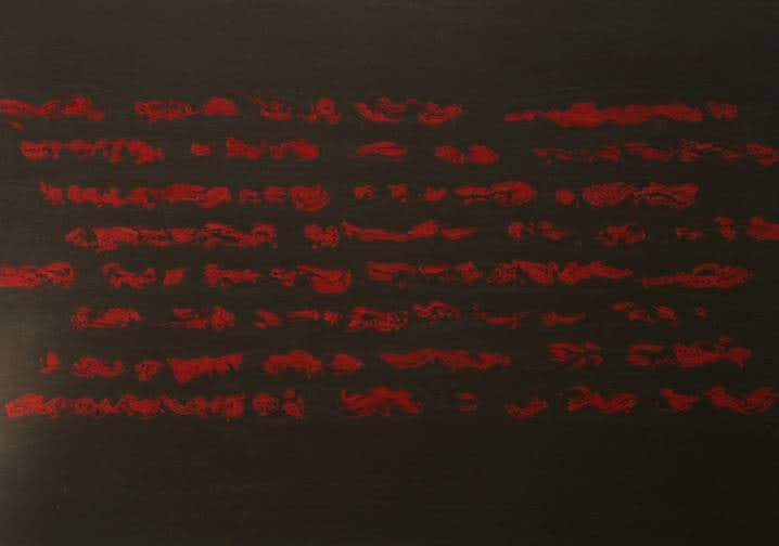 Judit Reigl, L'Art de la fugue, 1982