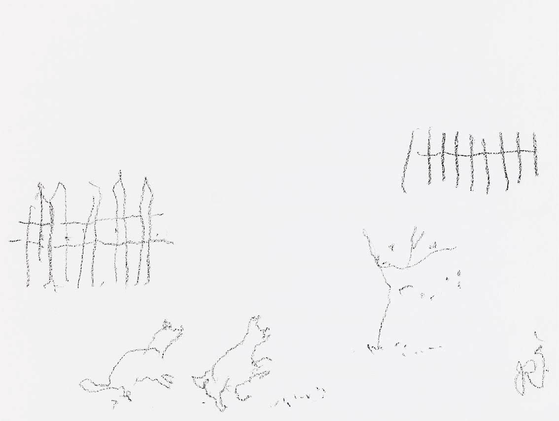 Judit Reigl, Fences, 2016-2018