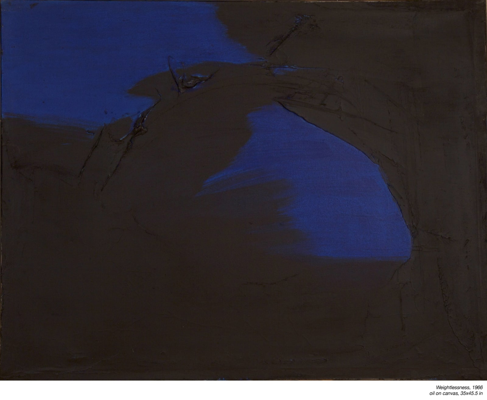 Judit Reigl, Expérience d'apesanteur, 1966