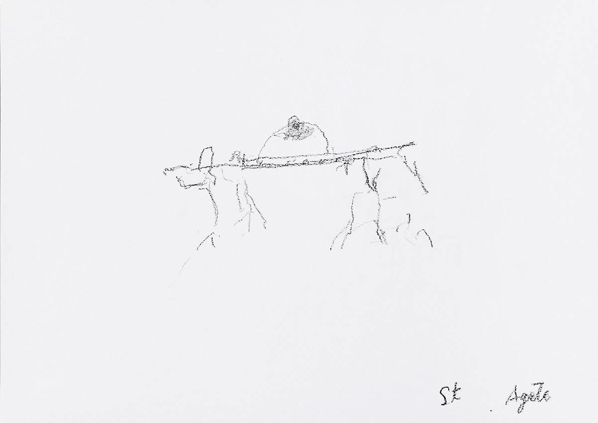 Judit Reigl, Sant'Agata, 2018