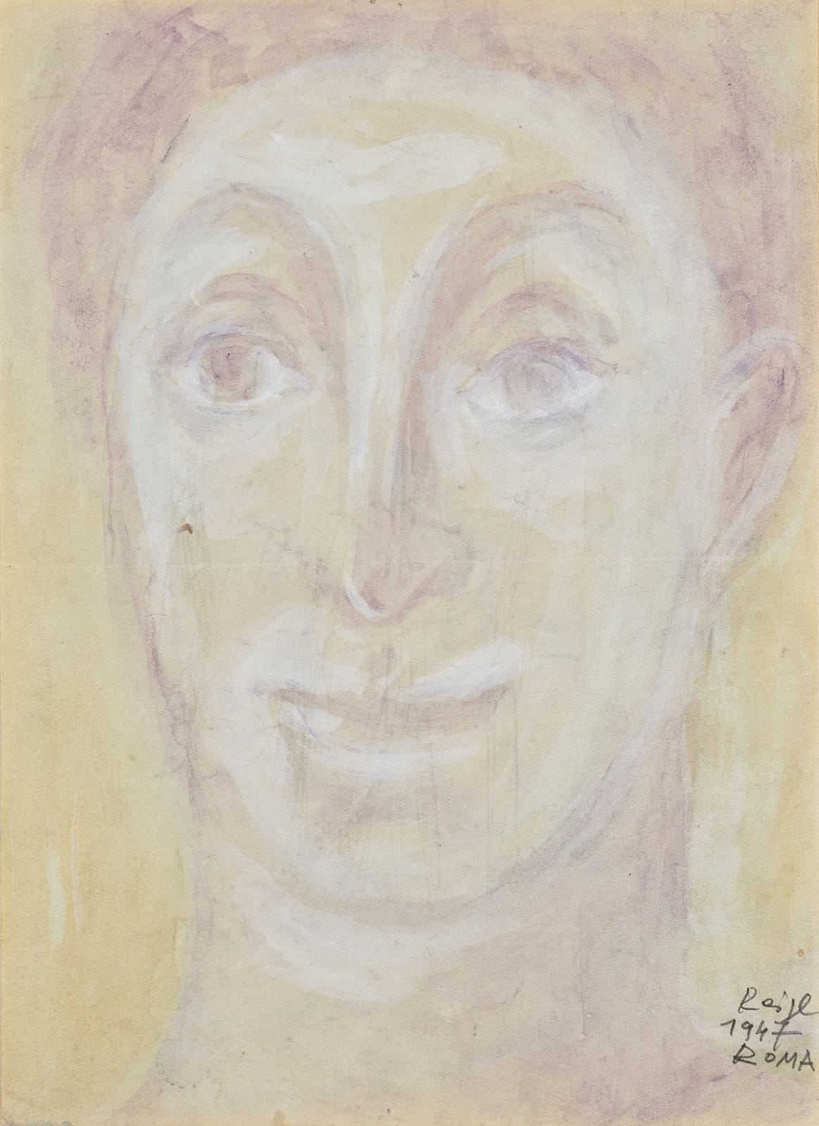 Judit Reigl, Autoportrait , 1947