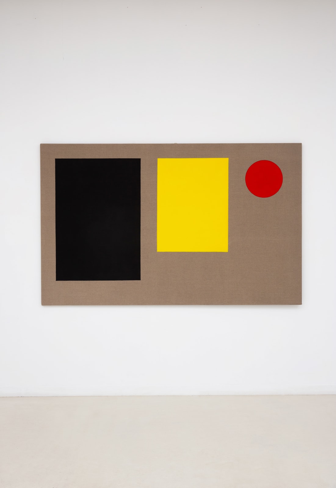 Julian Marshall, STUDY IN BLACK YELLOW AND RED, 2024