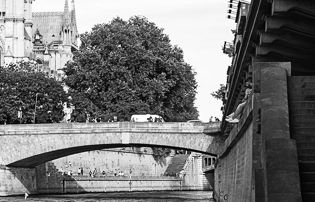 Julian Marshall, VIEW TO CATHÉDRALE NOTRE-DAME de Paris , 2016