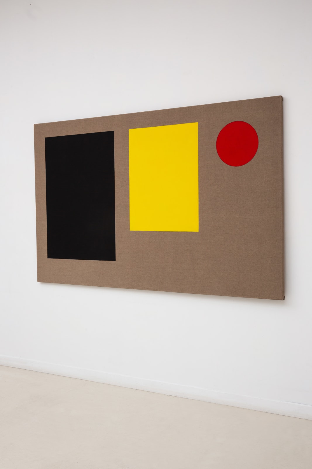 Julian Marshall, STUDY IN BLACK YELLOW AND RED, 2024