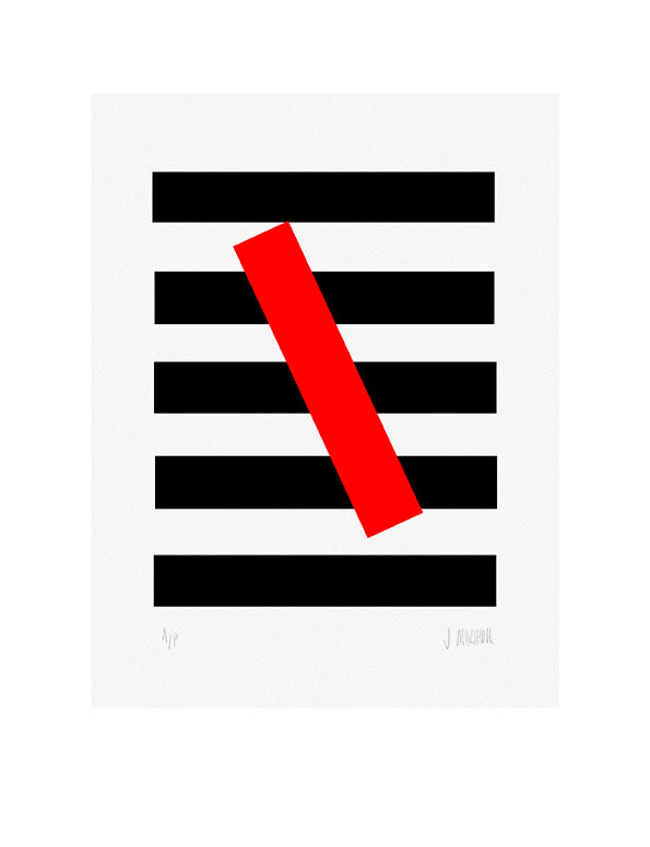 STUDY IN BLACK AND RED (i), 2022