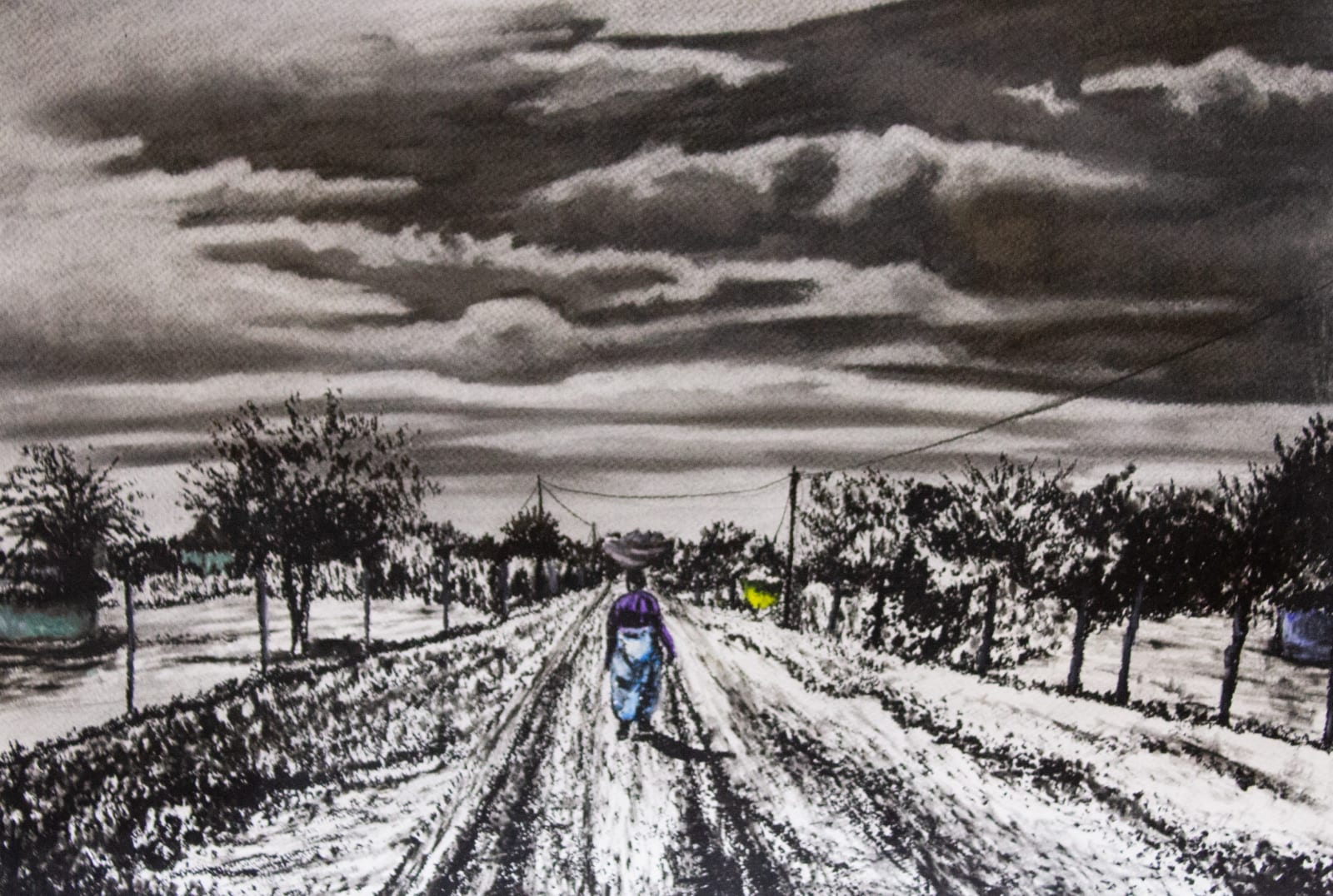 Walter Fumani Maluleke, Mother's Duties II (Ntiro Wa Manana II), 2018