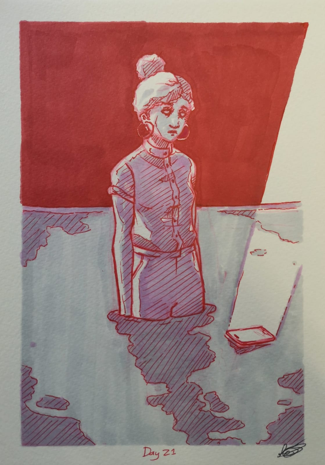 Leigh Le Roux, Day 21, 2018