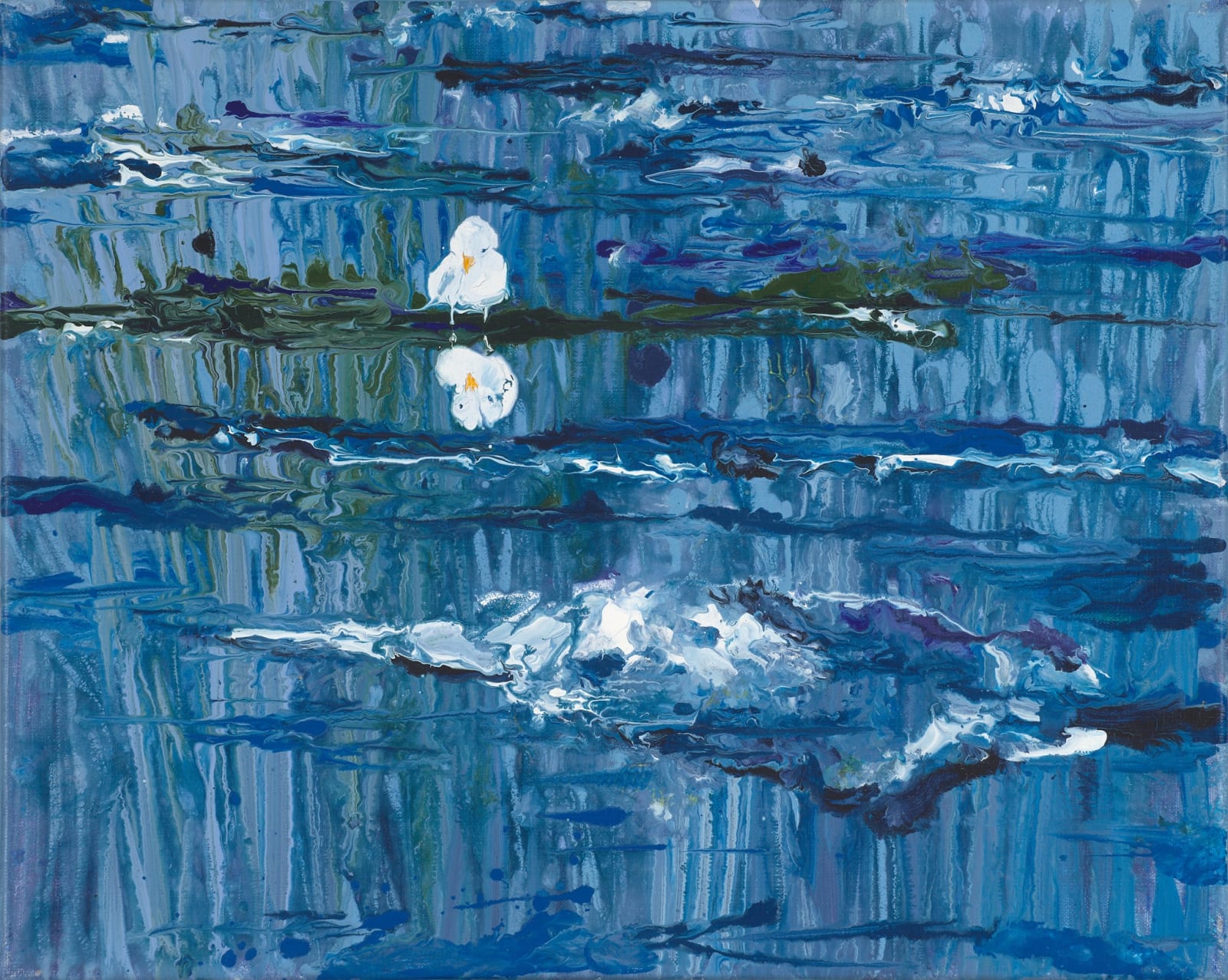 Kwang Lee, 내 안의 바다 시리즈_얼음과 새1 The sea inside me-Ice and birds 1, 2011