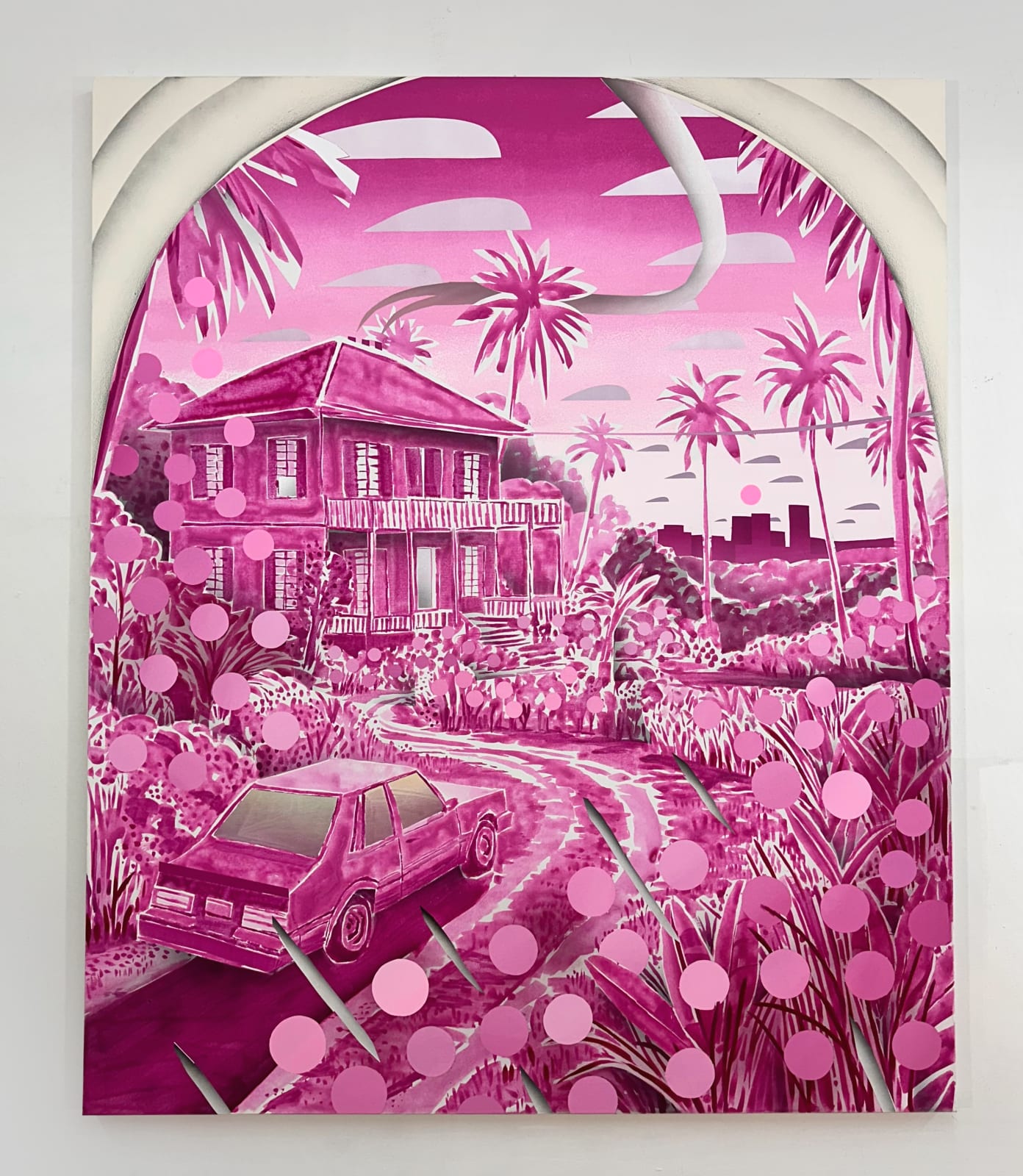 Adam Himebauch, Pink in the Night, 2025