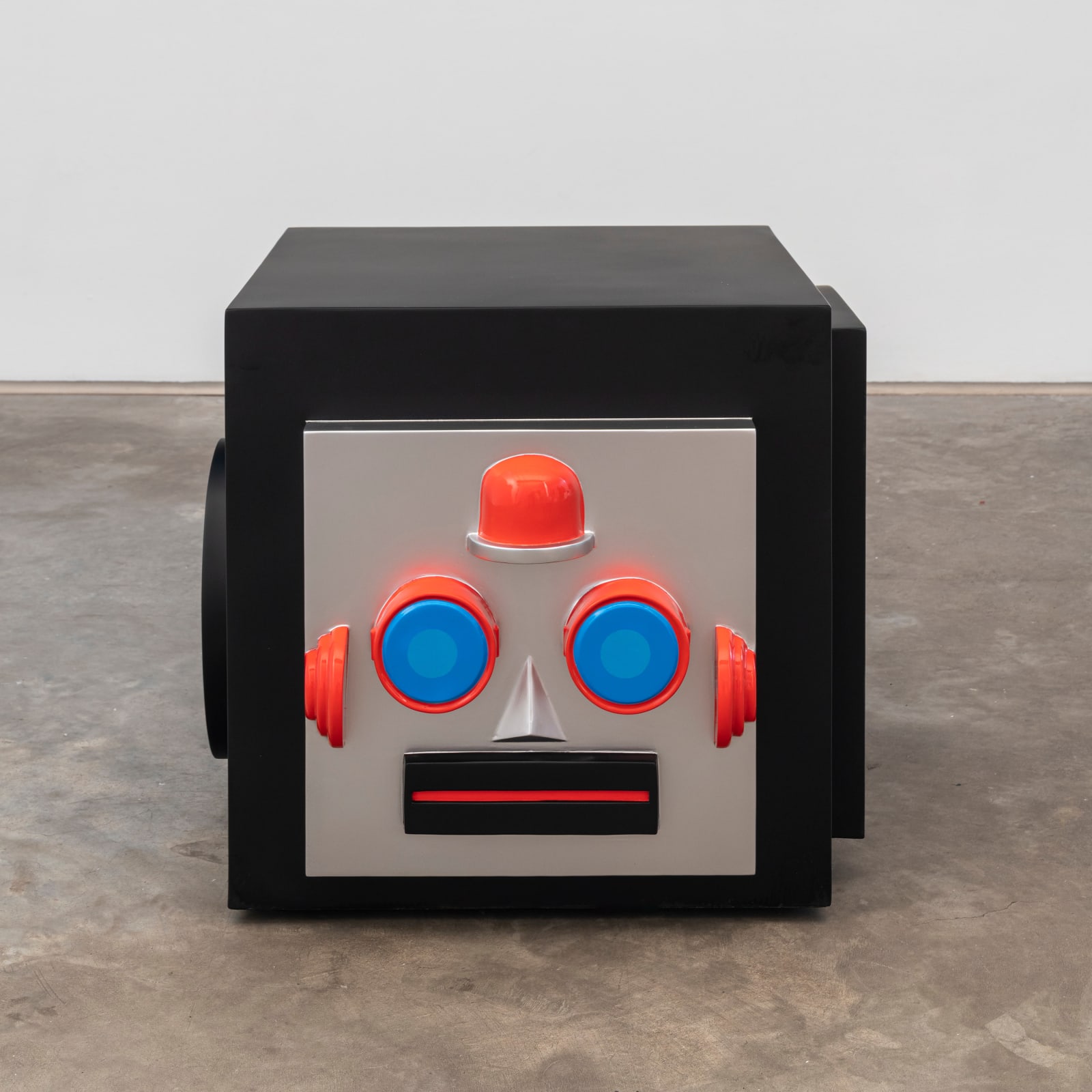 Kenny Schachter, Robo Cube Black, 2024