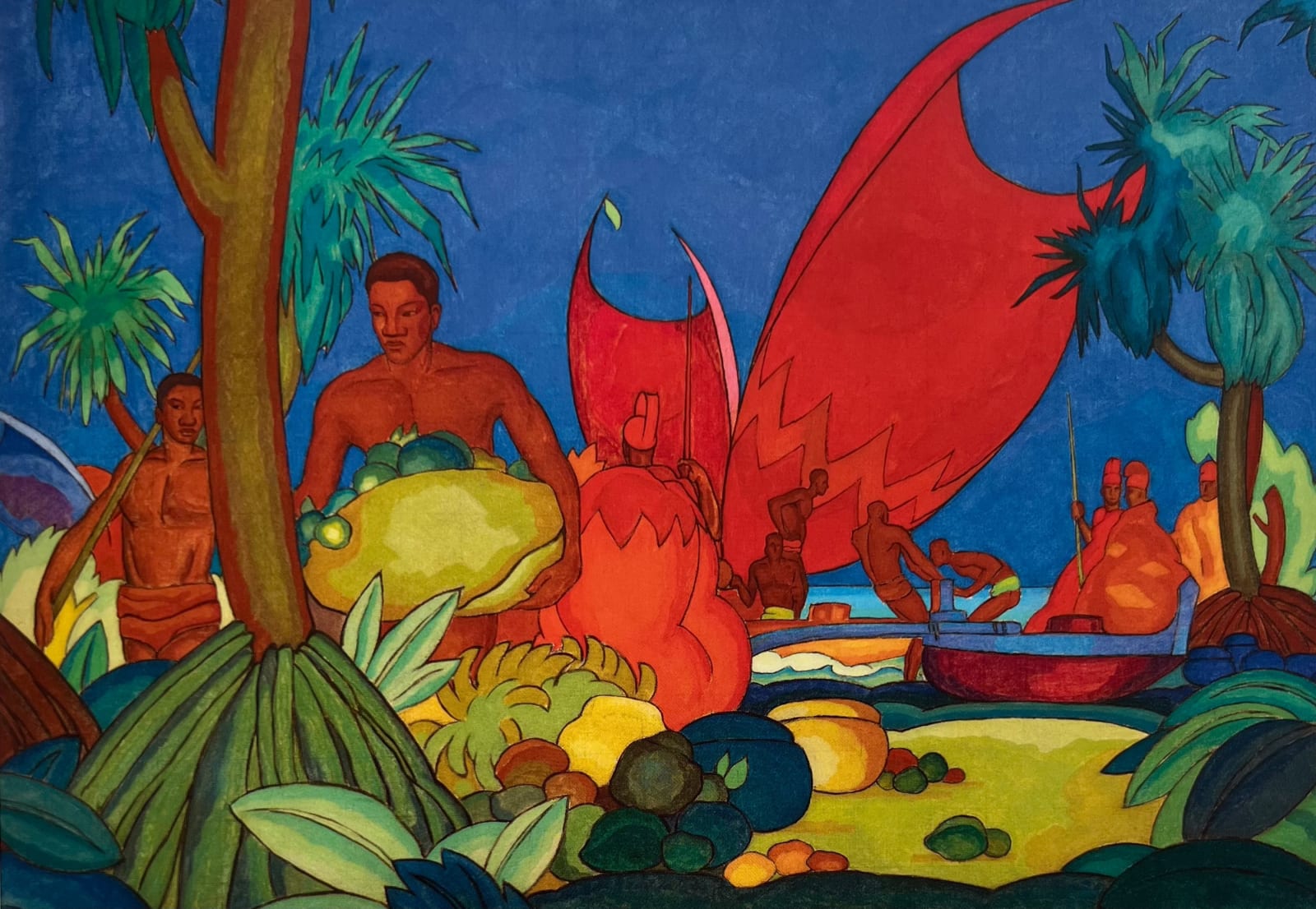 Arman Manookian, Red Sails, 1928
