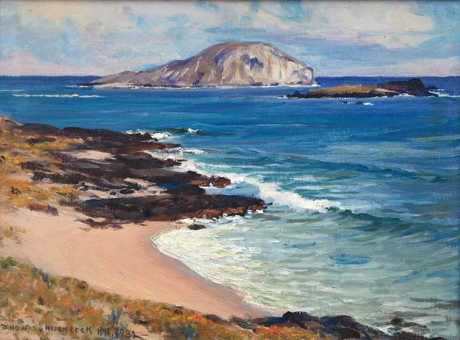 D. Howard Hitchcock, View to Manana Island from Makapuʻu, 1932 (ca.)