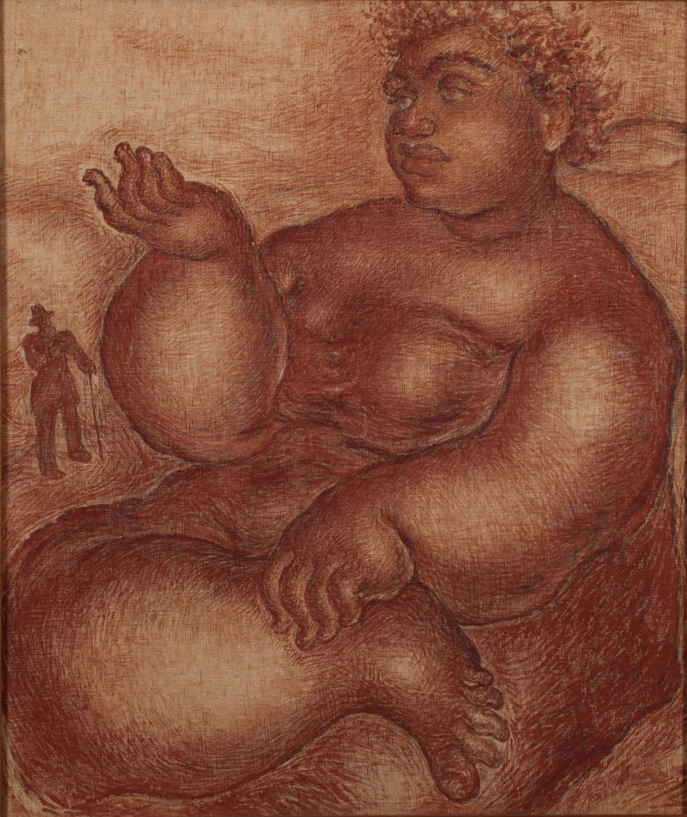 Madge Tennent, Queen Kaʻahumanu Sunning Herself, 1938 (ca.)