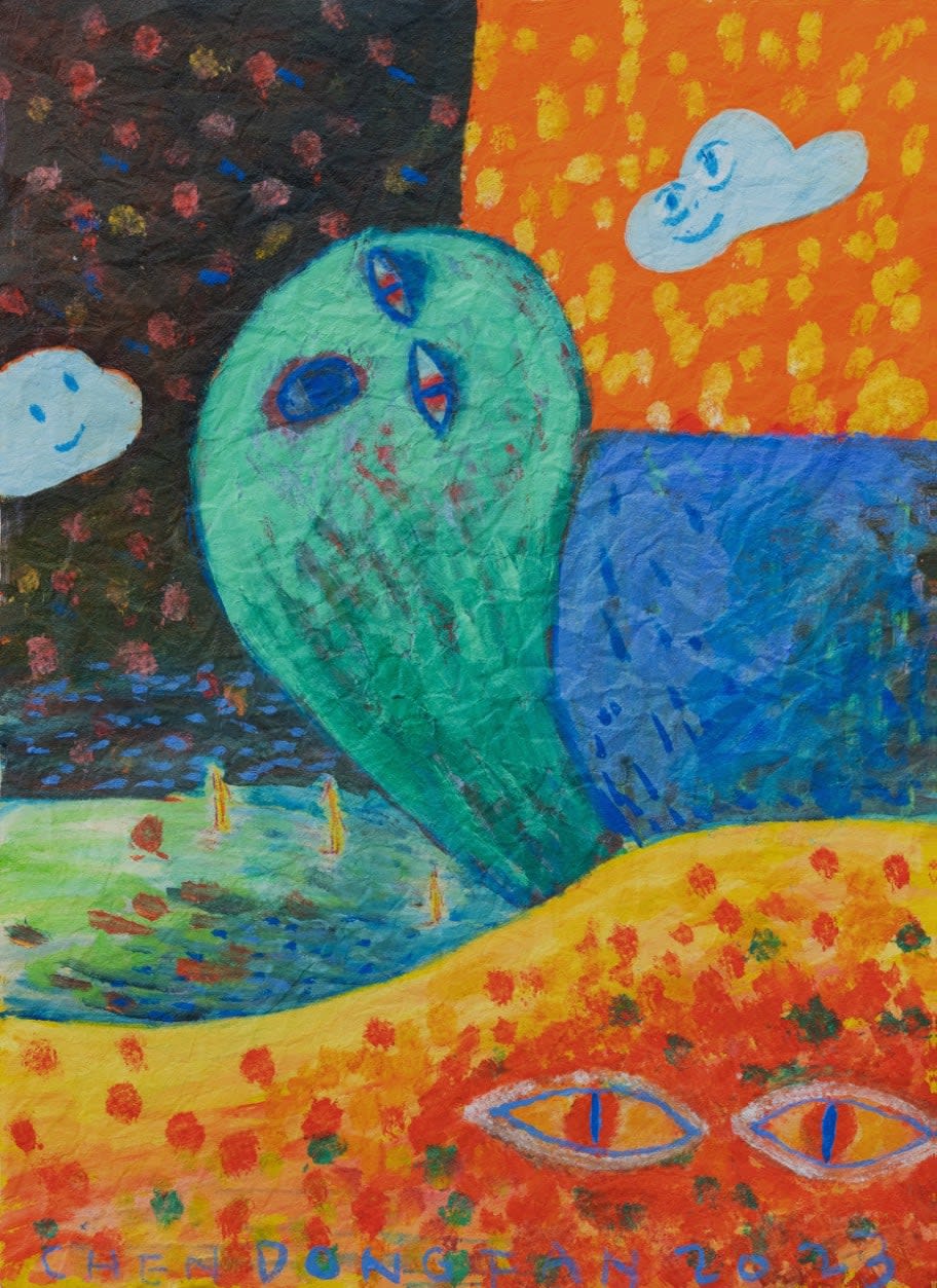 Chen Dongfan, Travel on Foot/徒步旅行, 2023