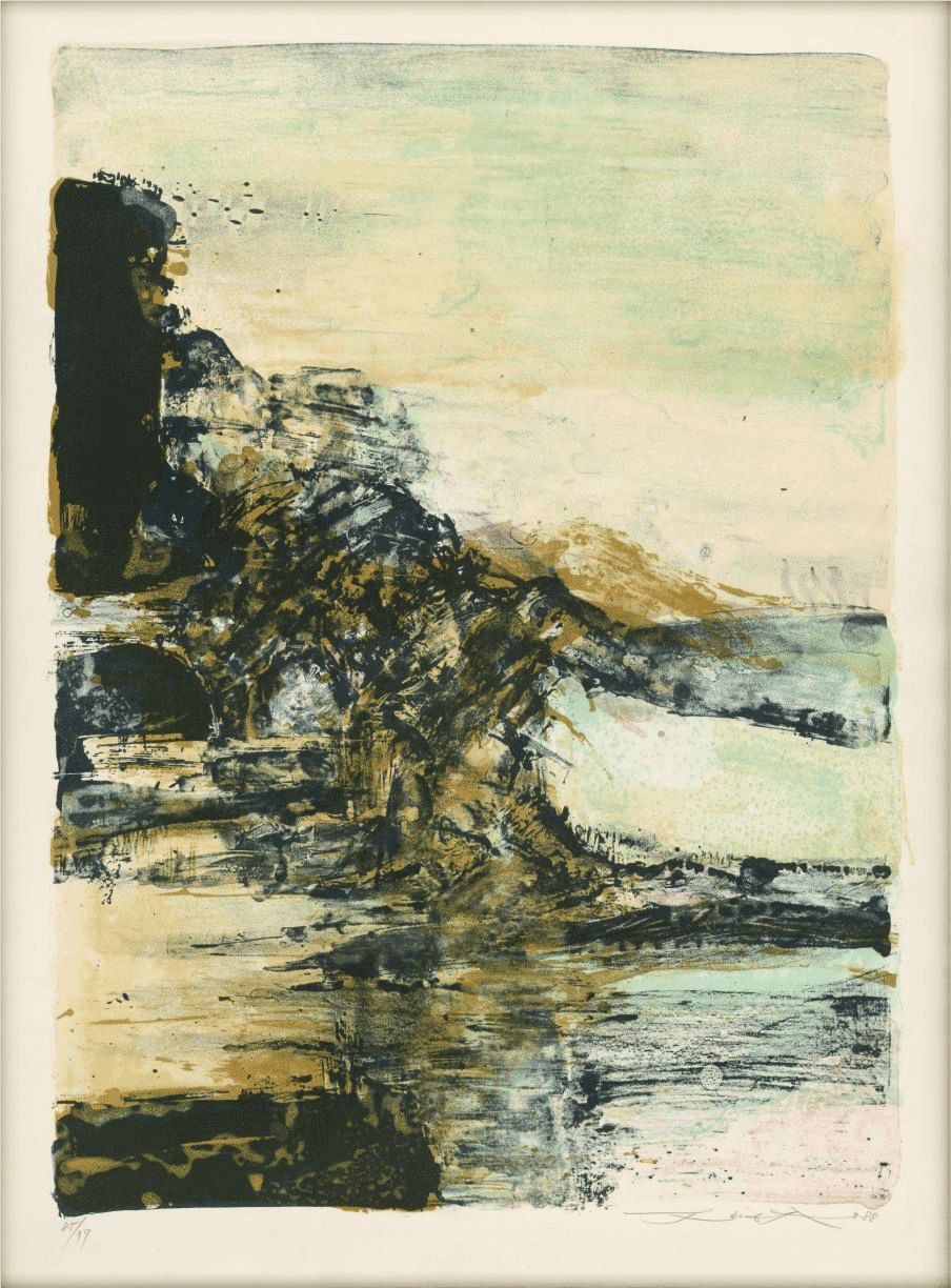 Zao Wou-ki, Untitled, 1988