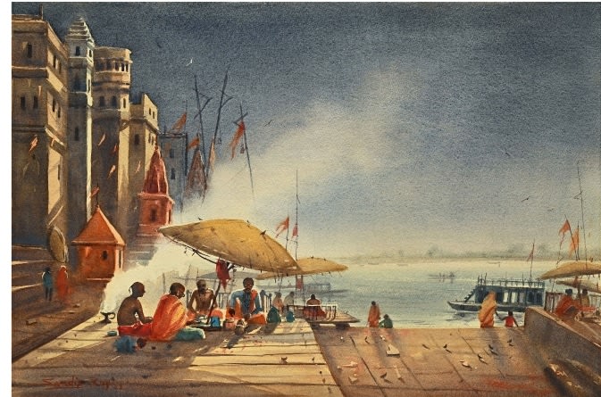 Sandip Roy, Benaras - 3, NA