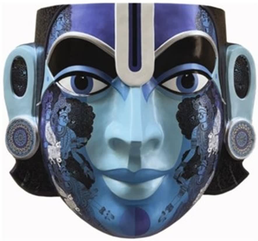 Bolgum Nagesh Goud, Lord Krishna Mask, NA