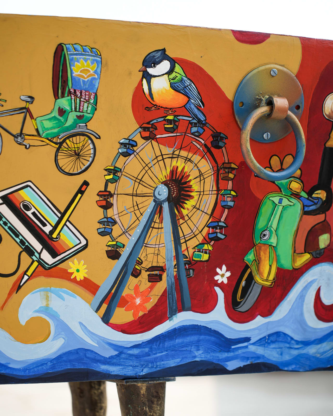 Adarsh Baji, Voyage of the stick