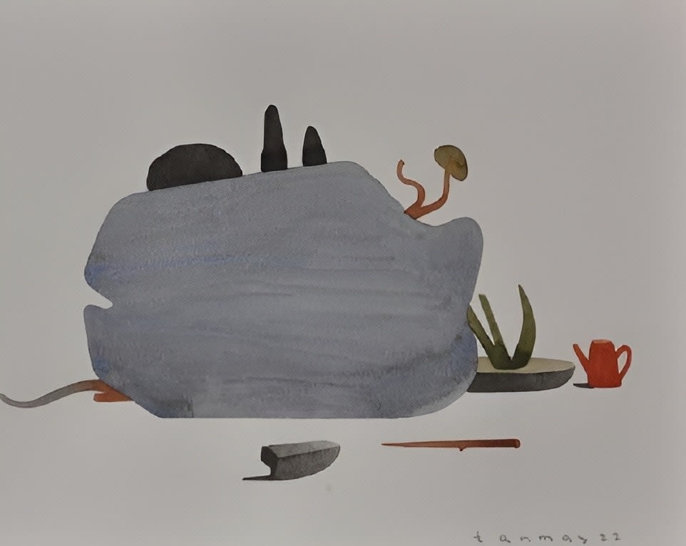 Tanmay Santra, Garden II, 2022