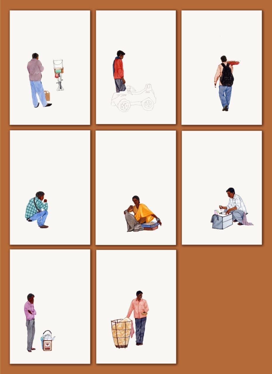 Biplab Sarkar, India Gate Series (Set of 8)