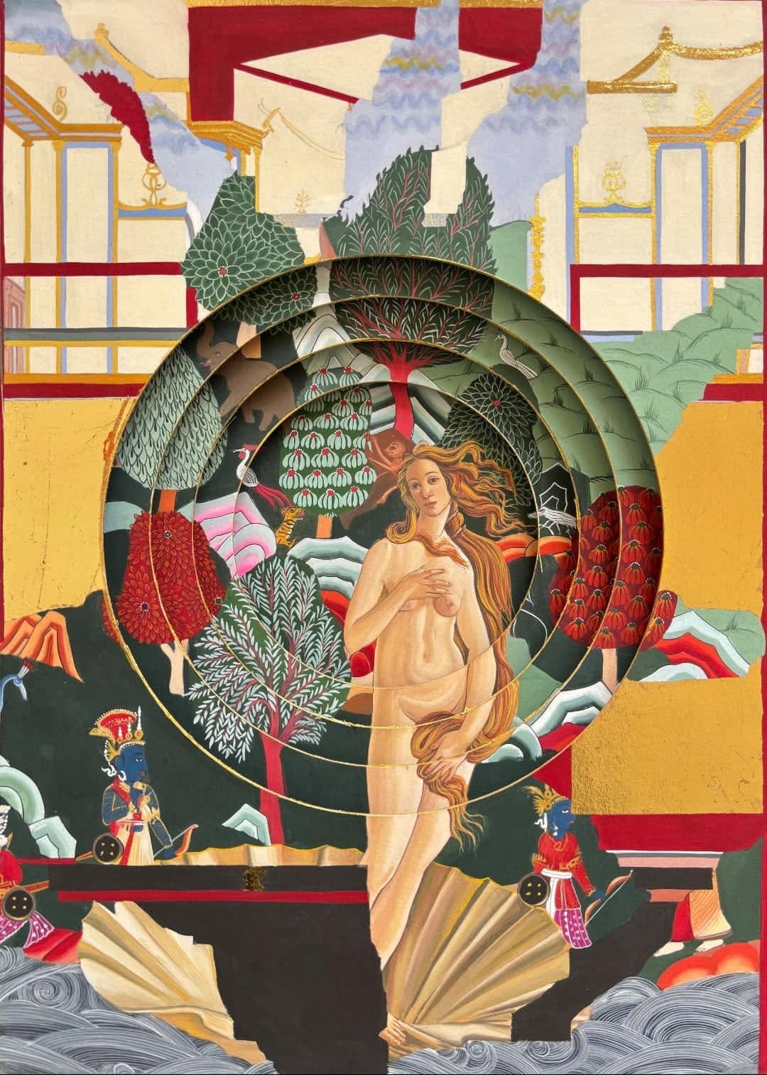 Jignesh Panchal, Paradise of Orient VI, 2025