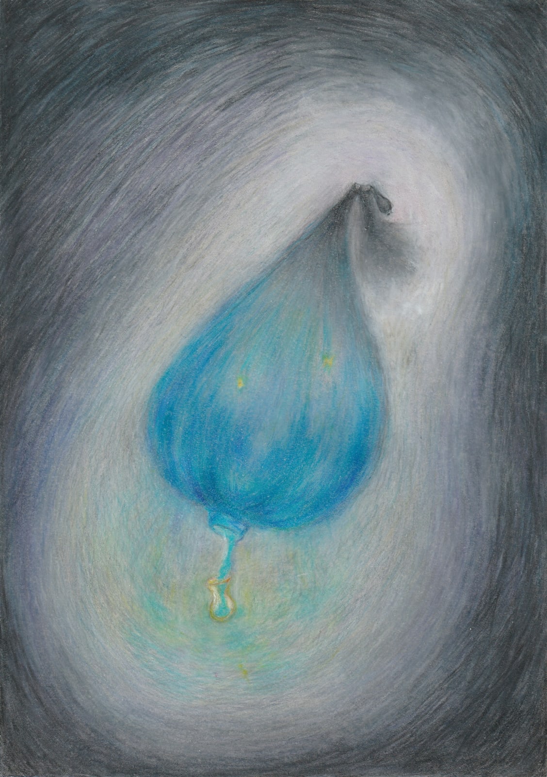 Naoyo Fukuda, 夢ノート/袖の涙/泉 #01 , Dream Note / Tears in Sleeve / Fountain #01, 2023-2024